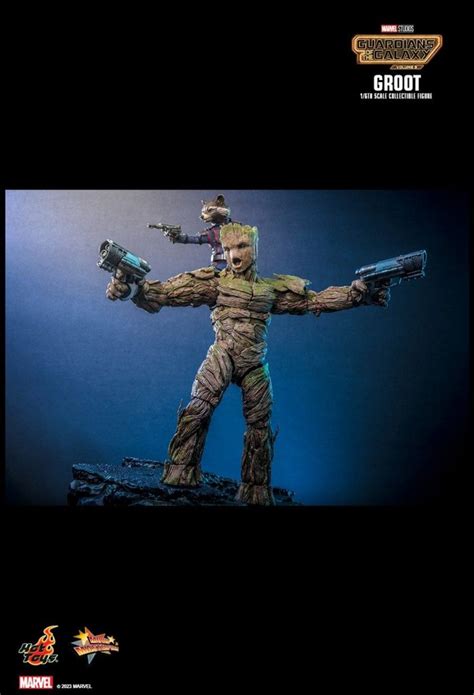 Hot Toys銀河守護隊 樹人 格魯特 Groot 收藏級人偶電影劇透Deluxe 豪華版超多配件預視Cosbaby Groot 飛行戰鬥人偶率先睇 HobbyDigi