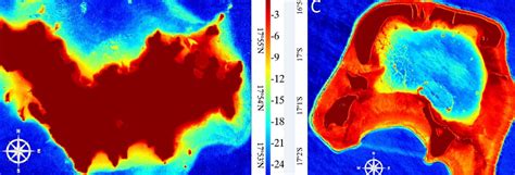 estimer la profondeur des fonds marins par satellite ecole pratique