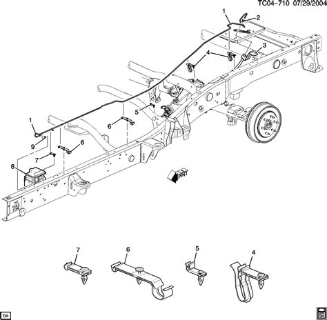 2002 Cadillac Escalade Brake Line Diagram