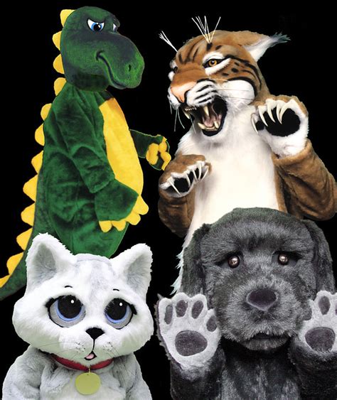 Animal Mascot Costumes of Quality by Facemakers Incorporated