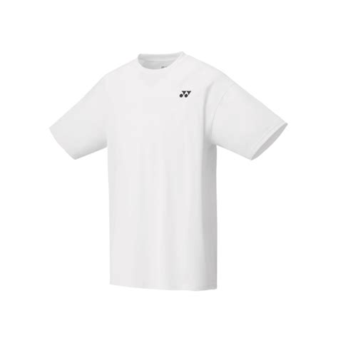 Yonex Mens Crew Neck Shirt Ym Ex White Vsmash Sports