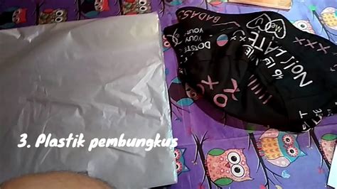 Cara Packing Barang Online Shop Dengan Plastik Youtube