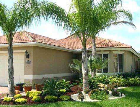 Front Yard Design With Palm Trees