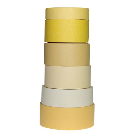 China Strong Adhesive Crepe Paper Masking Tape For Automotive Painting