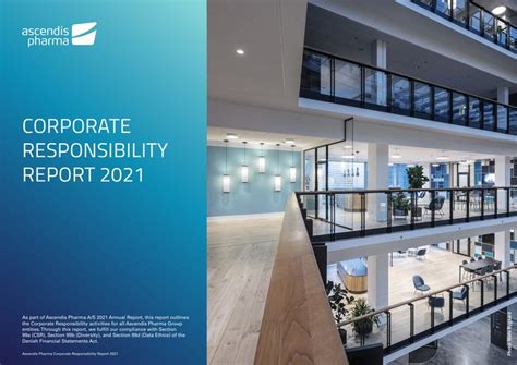 Ascendis Pharma As 2021 Corporate Responsibility Report
