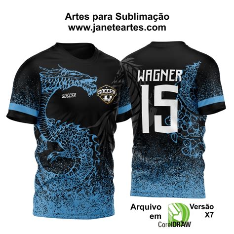 Arte Vetor Camisa Interclasse Modelo Drag O Azul