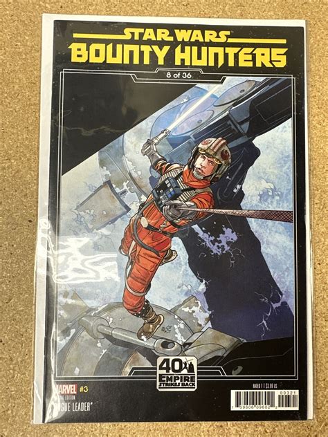 Star Wars Bounty Hunters 3 Sprouse 40th Anniversary Variant Marvel 2020 9 0 Ebay