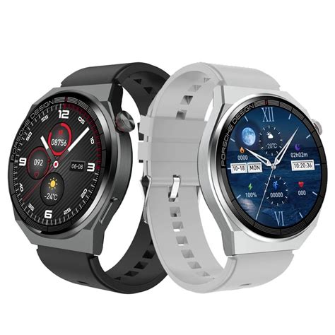 smartwatch gst max amoled   screen nfc heart rate bluetooth