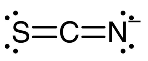 Solved Draw The Best Lewis Structure For Scn And Determine The