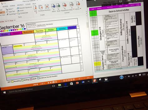 2016 Long Range Plans Template Teaching Maddeness