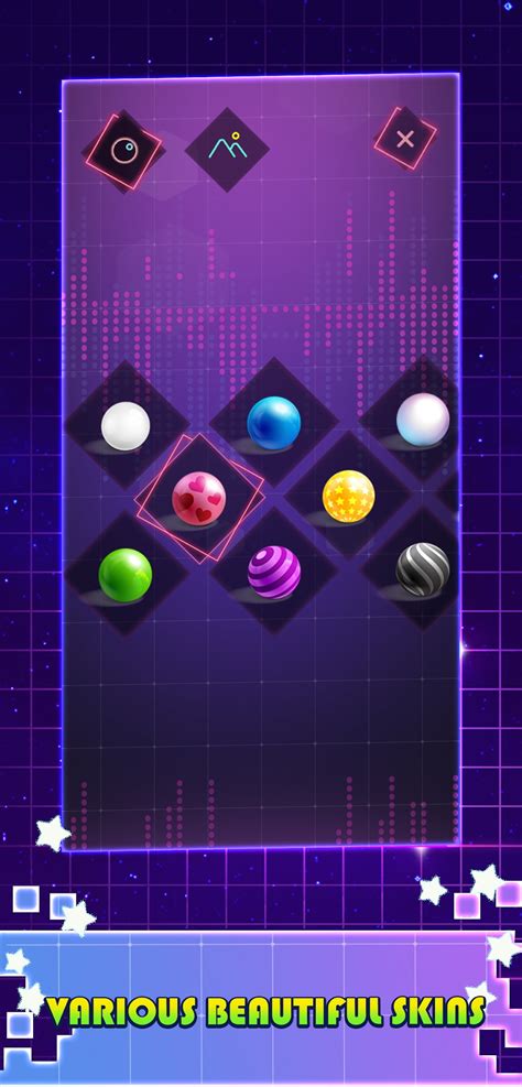 Tiles Hop Ball Neon Edm Rush Para Android Descargar