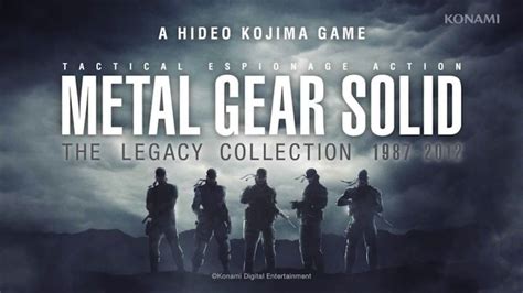 Metal Gear Solid The Legacy Collection Gets Official Trailer Ubergizmo