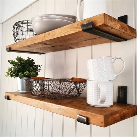 Reclaimed Wood Shelves