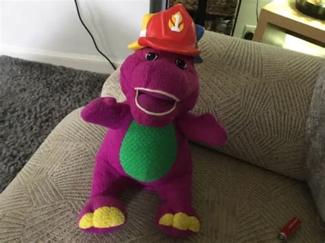 Barney Silly Hats Fisher Price 2001 Talking Dancing Singing Plush Toy