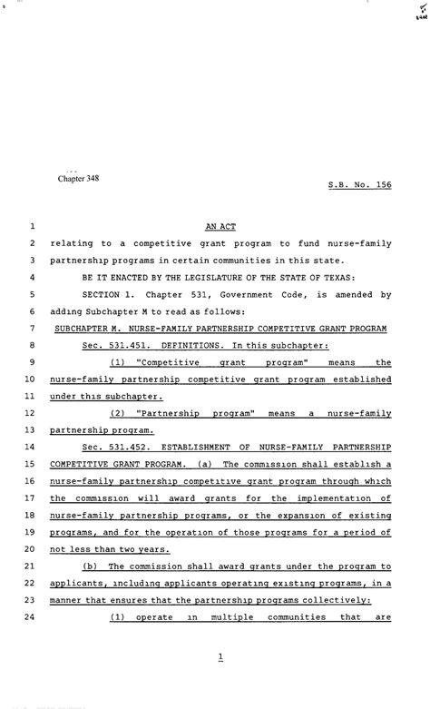 80th Texas Legislature, Regular Session, Senate Bill 156, Chapter 348
