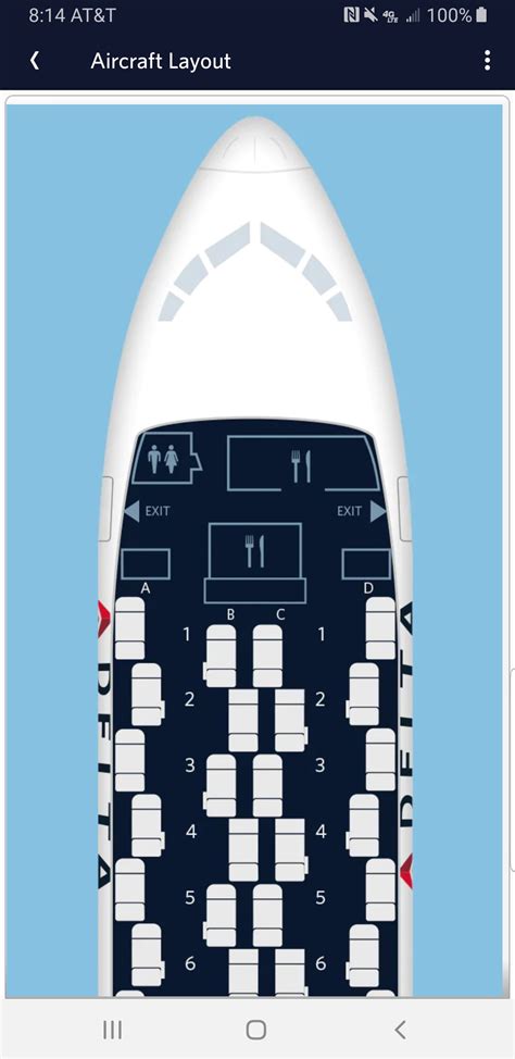 Delta Airlines Seating Chart Cabinets Matttroy