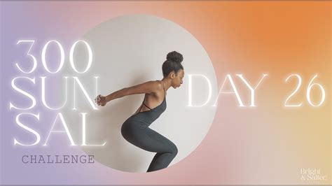 DAY 26 Bright Salted Yoga 30 Day Sun Salutation Challenge YouTube