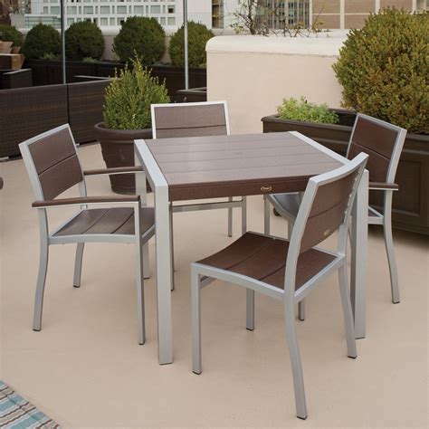 Polyresin Outdoor Furniture Dining Sets | Polyresin Table & Chairs