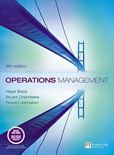 Amazon Online Course Pack Operations Management Research Methods For