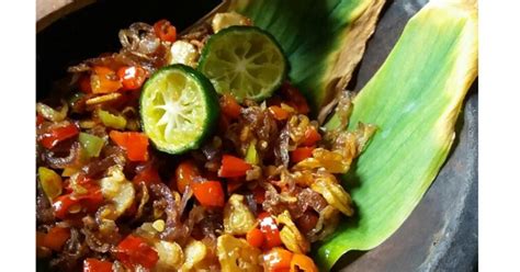 Resep Sambal Mbe Sambal Embe Khas Bali Oleh Izzahan Cookpad