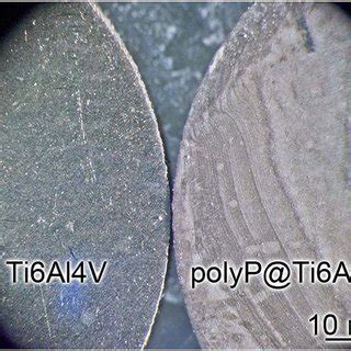 Surface Roughness Of The Titanium Alloy Discs A C And E In