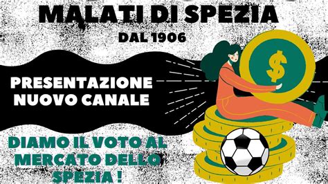 DIAMO IL VOTO AL CALCIOMERCATO DELLO SPEZIA PRESENTAZIONE NUOVO