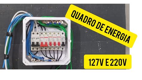 Como Montar Quadro De Distribui O De Energia V E V Simples Youtube