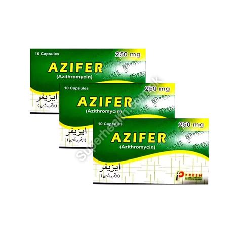 Azifer 250mg Tab Super Health