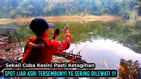 PANTAS SAJA BANYAK YG SAMPAI BERMALAM DI SPOT INI Mancing Saguling