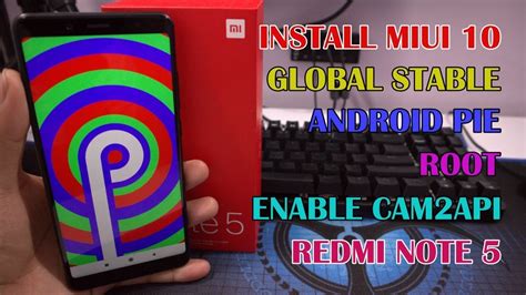 Install Miui Global Stable Android Pie Redmi Note Lewat Twrp Root