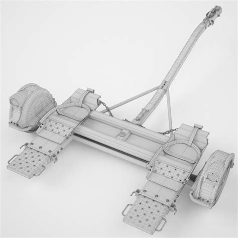 Car Tow Dolly 01 Model Turbosquid 2163208