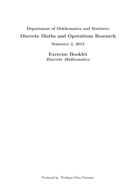 PDF Discrete Mathematics Workbook DOKUMEN TIPS