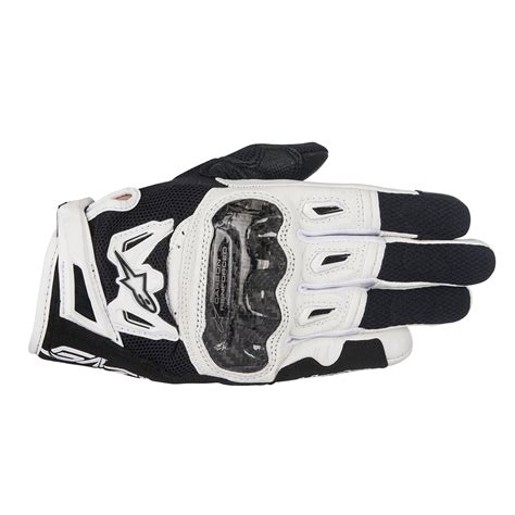 Alpinestars Stella Smx V Air Carbon Gloves Black White Oxford