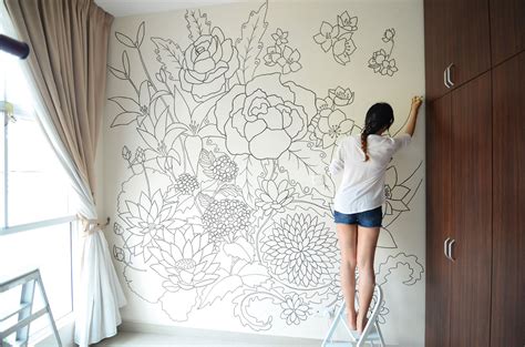 How To Paint A Simple Mural Image To U