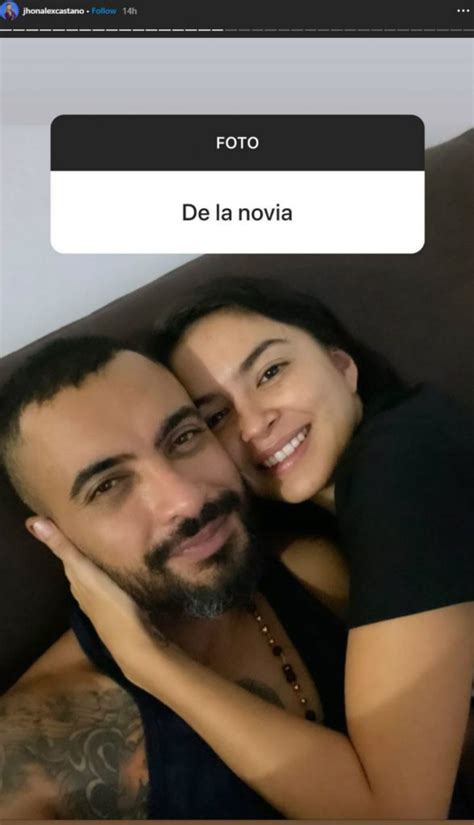 Jhon Alex Castaño Presenta A Su Nueva Novia Con Tierno Beso Candela