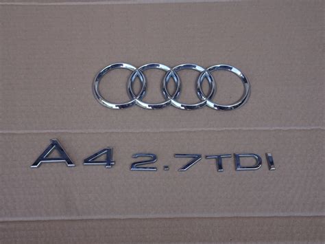 Audi A B Emblemat Znaczek Logo Klapa Ty Sedan Audi A B Emblemat