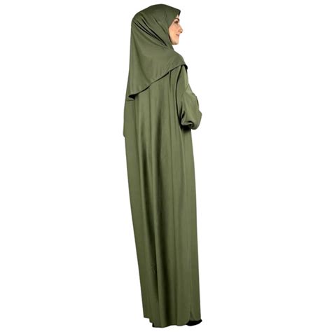 Modish Women Prayer Clothes With Hijab Muslim Outfits For Womens Long