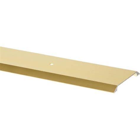 Angeles Millwork And Hartnagel M D Aff212 36 L X 2 12 W X 14 H Brite Gold Threshold Ecommerce