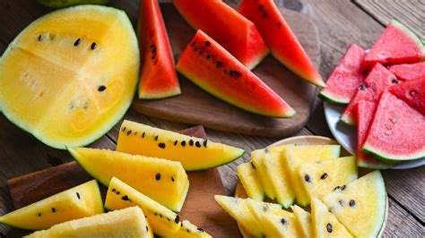 The Nutritional Difference In Yellow Vs Red Watermelon