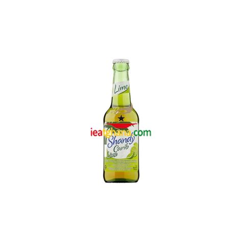 Shandy Carib Lime 275ml - I Eat Ghana