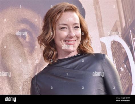 Molly Parker Arrives At Hbo Films Deadwood Los Angeles Premiere Held