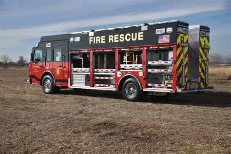 Kearney, NE Fire Department Heavy Rescue Truck #1019 - SVI Trucks