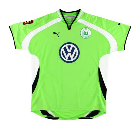 Maillot Domicile VfL Wolfsburg 2001 02