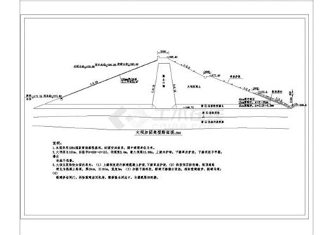 小型水库除险加固工程施工图设计非常标准cad图纸设计水利枢纽土木在线