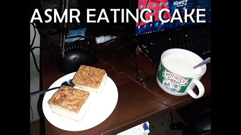 Asmr Eating Cake Youtube