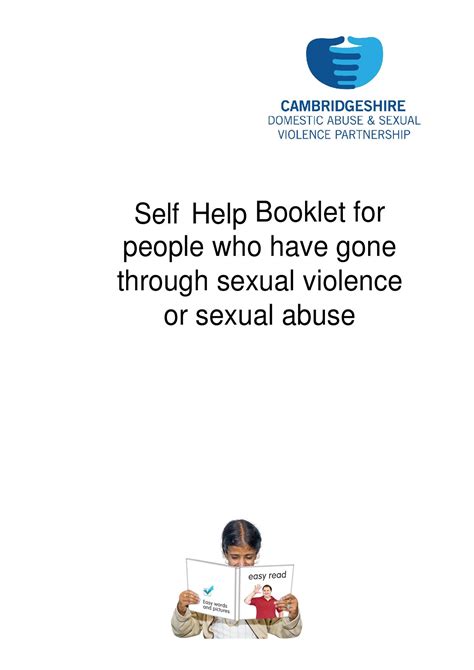 Self Help Guide Easy Read Cambridgeshire And Peterborough