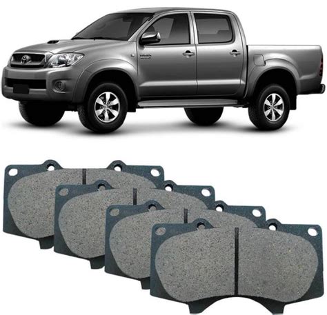 PASTILHA FREIO TOYOTA HILUX SW4 3 0 PAJERO FULL HP Eufrásio Autopeças