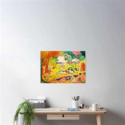 A Alegria De Viver Henri Matisse - Póster «Henri Matisse La alegría de la vida Lámina 1906 Fauvismo Arte ...