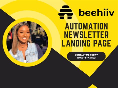 Beehiiv Newsletter Design Automation Account Setup Beehiiv Landing