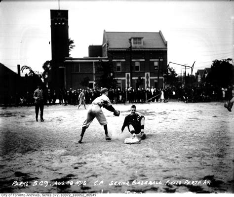 Vintage Baseball Photographs From Toronto